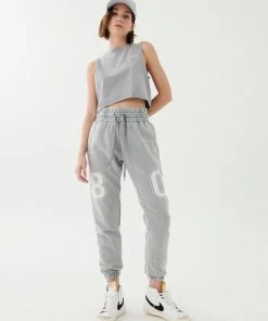 P.E NATION WOMEN SOLAR TANK IN SILVER