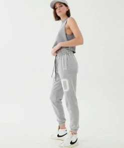 P.E NATION SOLAR TRACKPANT IN SILVER WOMEN