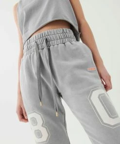P.E NATION SOLAR TRACKPANT IN SILVER WOMEN