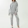 P.E NATION SOLAR TRACKPANT IN SILVER WOMEN