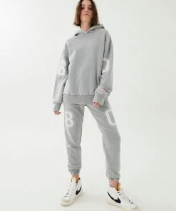 P.E NATION SOLAR TRACKPANT IN SILVER WOMEN