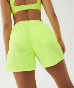 P.E NATION STARTING BLOCK SHORT IN SAFETY YELLOW