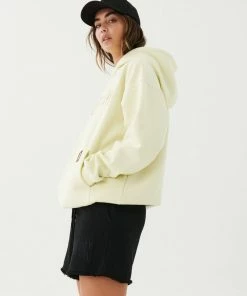 P.E NATION WOMEN CLUBHOUSE HOODIE IN MINT FROST