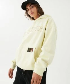 P.E NATION WOMEN CLUBHOUSE HOODIE IN MINT FROST