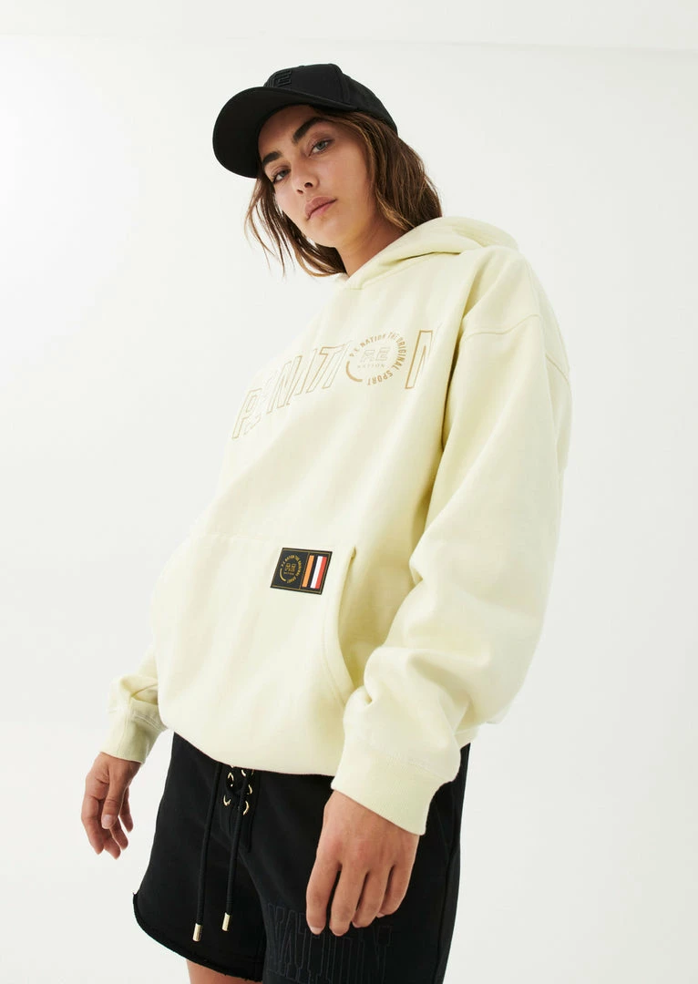 P.E NATION WOMEN CLUBHOUSE HOODIE IN MINT FROST