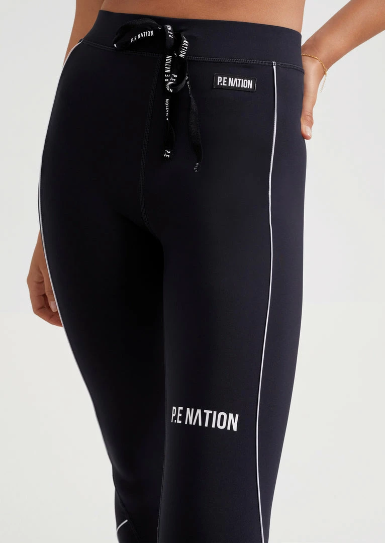 P.E NATION PIVOT LEGGING IN BLACK WOMEN