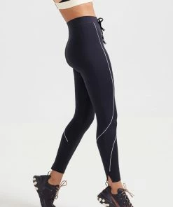 P.E NATION PIVOT LEGGING IN BLACK WOMEN