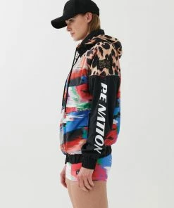 P.E NATION POWER MOVE JACKET IN PRINT WOMEN