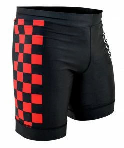 COMBAT CORNER PUNCH CHOKE VALE TUDO SHORTS - BLACK