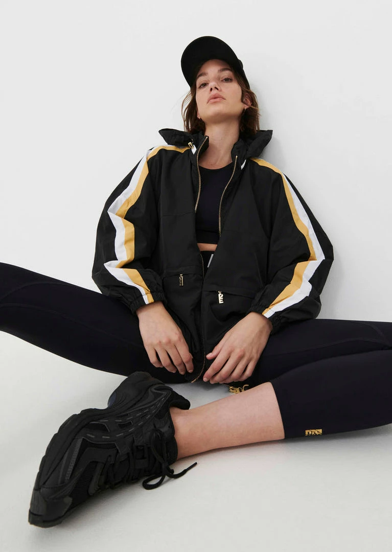 P.E NATION BACKSWING JACKET IN BLACK WOMEN