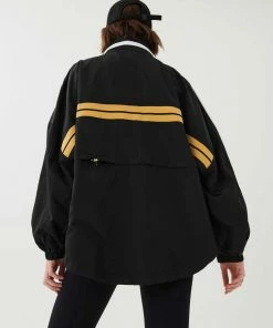 P.E NATION BACKSWING JACKET IN BLACK WOMEN