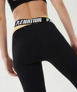 P.E NATION BACKSWING LEGGING IN BLACK