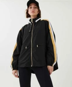 P.E NATION BACKSWING JACKET IN BLACK WOMEN