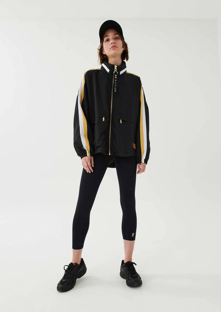 P.E NATION BACKSWING JACKET IN BLACK WOMEN