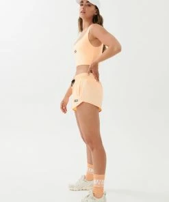 P.E NATION RAMP RUN SHORT IN PASTEL PEACH WOMEN