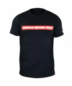 COMBAT CORNER STRIKING REMOVE BEFORE FIGHT T-SHIRT