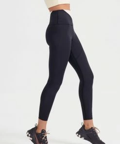 P.E NATION STABILITY LEGGING - BLACK/IVORY