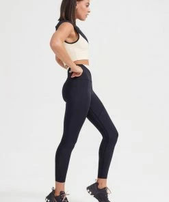 P.E NATION STABILITY LEGGING - BLACK/IVORY