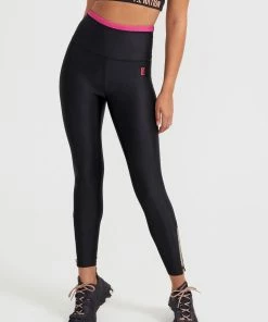 P.E NATION STEADY RUN 7/8 LEGGING - BLACK