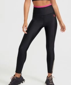 P.E NATION STEADY RUN 7/8 LEGGING - BLACK