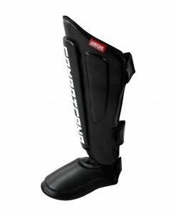 COMBAT CORNER SUPREME SHIN GUARDS - BLACK STRIKING
