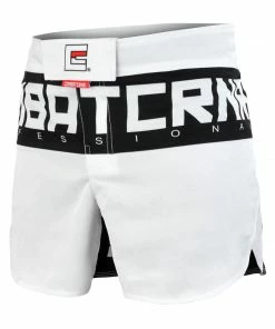COMBAT CORNER STRIKING SUPREME HYBRID FIGHT SHORTS - WHITE