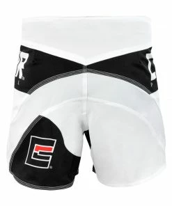 COMBAT CORNER STRIKING SUPREME HYBRID FIGHT SHORTS - WHITE