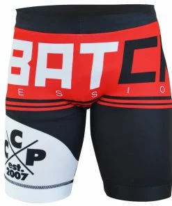 COMBAT CORNER STRIKING SUPREME VALE TUDO FIGHT SHORTS - RED