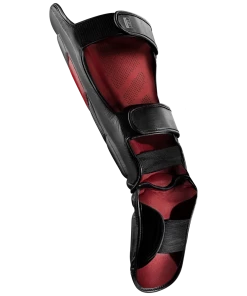HAYABUSA T3 STRIKING SHIN GUARDS - BLACK/RED