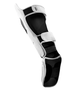 HAYABUSA T3 STRIKING SHIN GUARDS - WHITE/BLACK