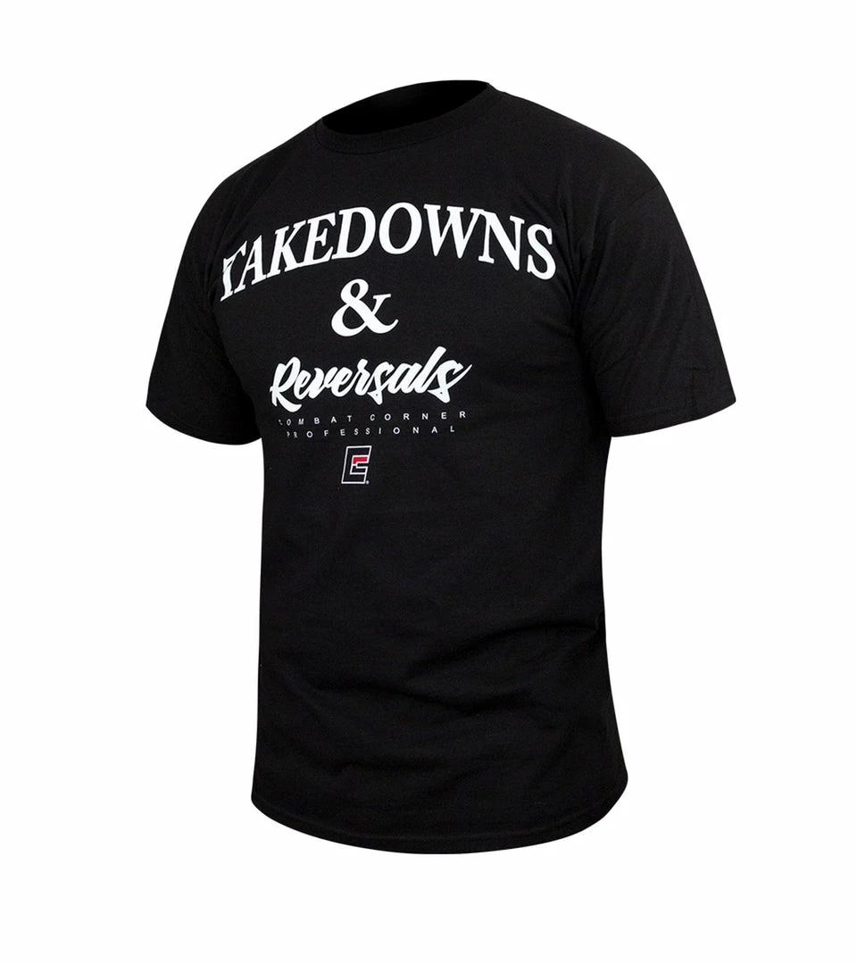 COMBAT CORNER STRIKING TAKEDOWNS & REVERSALS T-SHIRT