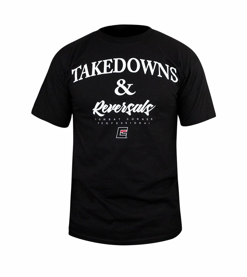 COMBAT CORNER STRIKING TAKEDOWNS & REVERSALS T-SHIRT