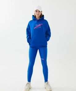 P.E NATION VICTORY HOODIE IN ELECTRIC BLUE WOMEN