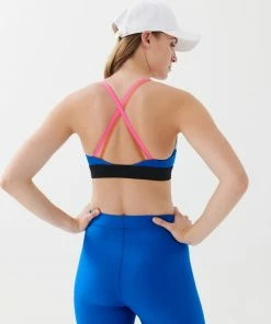 P.E NATION WOMEN VICTORY SPORTS BRA IN GREY MIST