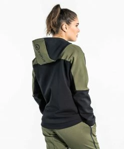 VIRUS YUKON FULL-ZIP HOODIE - OD|GREEN/BLACK