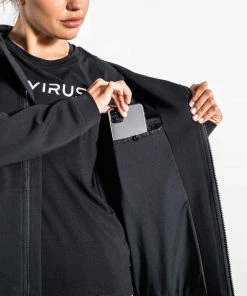 VIRUS YUKON FULL-ZIP HOODIE - OD|GREEN/BLACK
