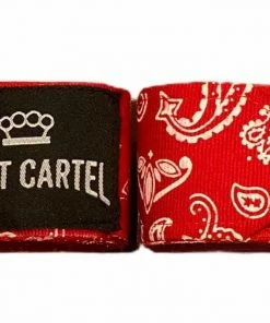 FIGHT CARTEL RED BANDANA HANDWRAPS HAND WRAPS & PROTECTION
