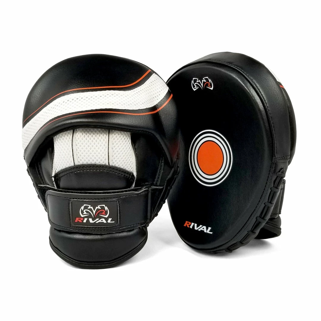 RIVAL BOXING RIVAL RPM1 ULTRA PUNCH MITTS - BLACK STRIKING