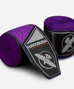 HAYABUSA PERFECT STRETCH HAND WRAPS - PURPLE/LOTUS STRIKING