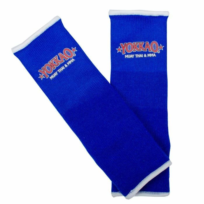 YOKKAO ANKLE GUARDS BLUE STRIKING