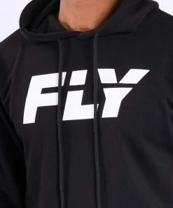 Fly Boxing STRIKING BIG LOGO HOODIE - BLACK