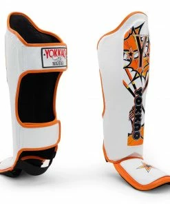 Yokkao PAD THAI SHIN GUARDS - WHITE