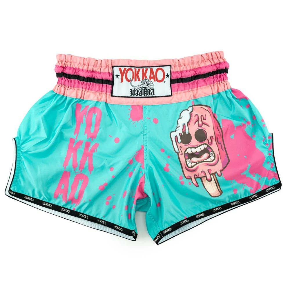 Yokkao STRIKING HIGH SCREAM CARBONFIT SHORTS - SKY BLUE