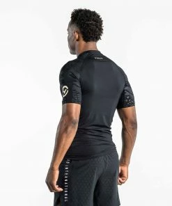 VIRUS BJJ UNITED RASHGUARD - BLACK/GOLD