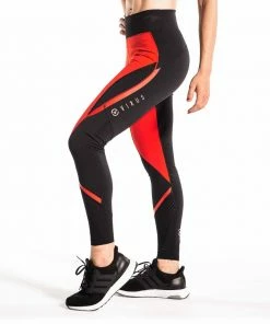 VIRUS CUT AWAY PANTS - BLACK/LASER RED BJJ