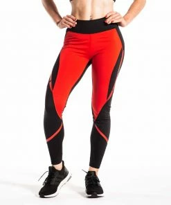 VIRUS CUT AWAY PANTS - BLACK/LASER RED BJJ
