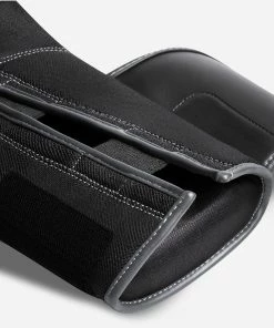 HAYABUSA S4 LEATHER BOXING GLOVES - BLACK STRIKING