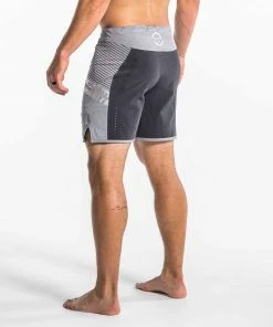 VIRUS DISASTER 2 COMBAT SHORTS - CHARCOAL/GREY