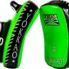 YOKKAO CURVED KICKING PADS NEON GREEN
