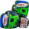 Yokkao SICK MUAY THAI BOXING GLOVES BLUE/GREEN